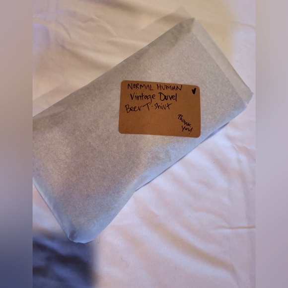 Vintage Duvel Brewing Co. T-Shirt by Normal Human – Heather Grey | Size L - Picture 8 of 8